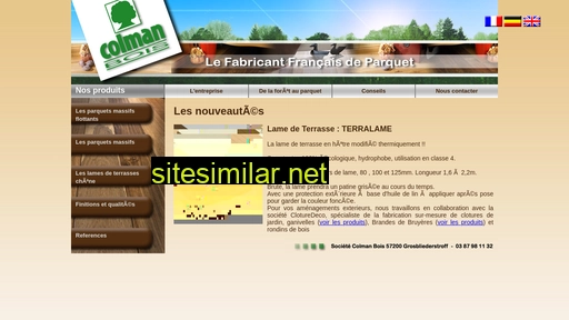 colman-bois.fr alternative sites