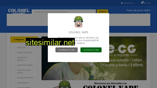 colonelvape.fr alternative sites