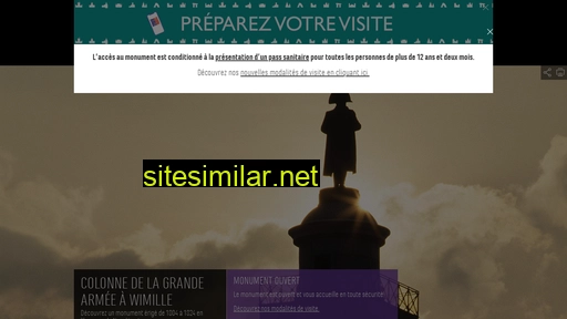 colonne-grande-armee.fr alternative sites