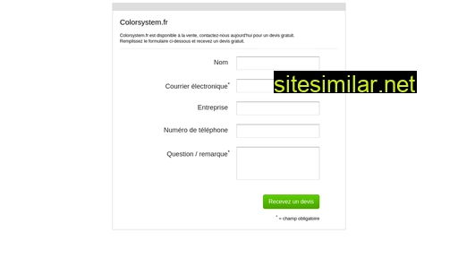 colorsystem.fr alternative sites