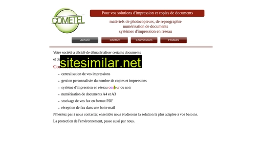 cometel.fr alternative sites