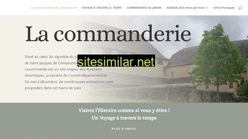 commanderie-lacommande.fr alternative sites