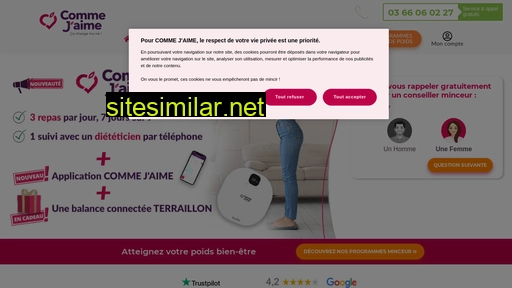 commejaime.fr alternative sites
