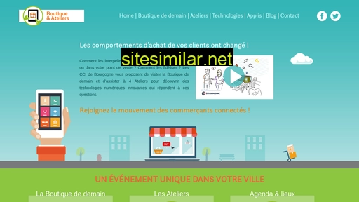 commerce-connecte-bourgogne.fr alternative sites