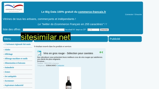 commerce-francais.fr alternative sites