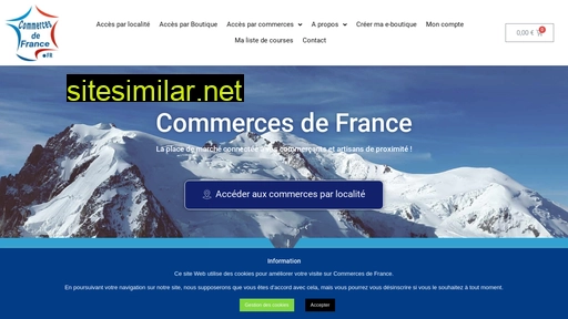 commerces-de-france.fr alternative sites
