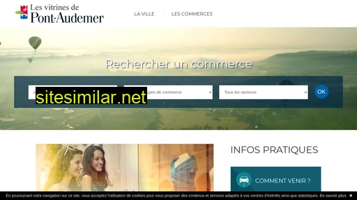 commerces-pontaudemer.fr alternative sites