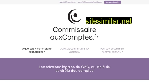 commissaireauxcomptes.fr alternative sites