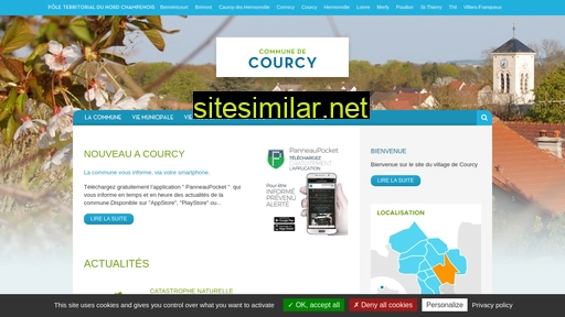 Commune-de-courcy similar sites