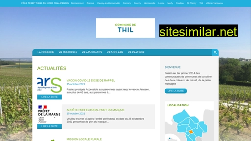 commune-thil51.fr alternative sites