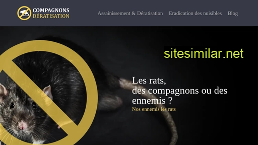 compagnons-deratisation.fr alternative sites