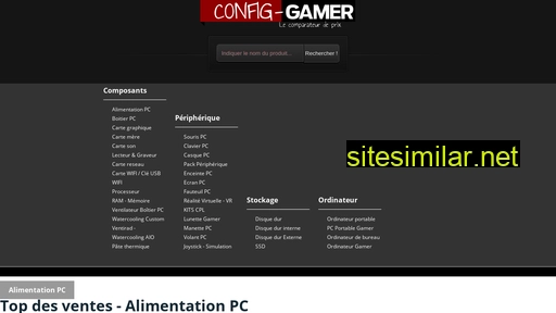 comparateur-gamer.fr alternative sites