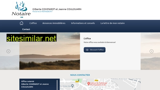 comparot-coulouarn-hennebont.notaires.fr alternative sites
