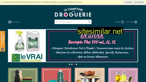 comptoir-droguerie.fr alternative sites