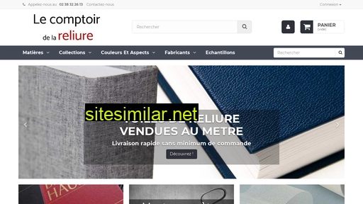 comptoir-reliure.fr alternative sites