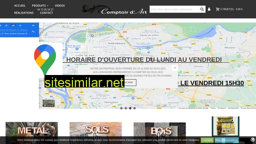comptoirdart.fr alternative sites
