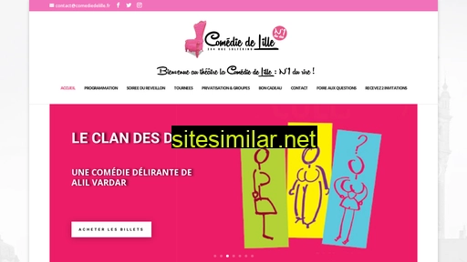 comediedelille.fr alternative sites