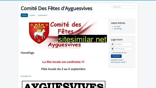comite-des-fetes-ayguesvives.fr alternative sites