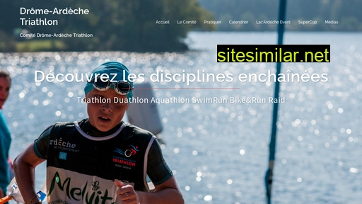 comitedromeardeche-triathlon.fr alternative sites
