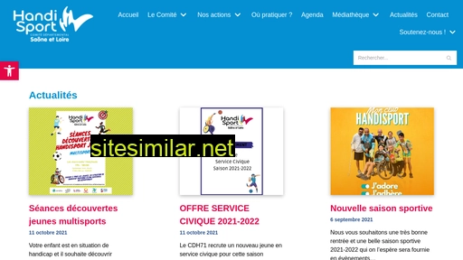 comitehandisport71.fr alternative sites