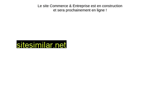 commerce-entreprise.fr alternative sites