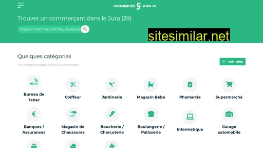 commercesjura.fr alternative sites
