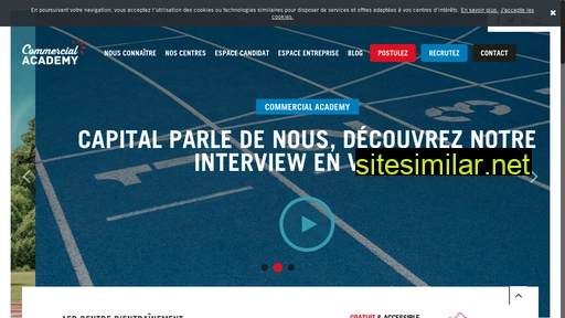 commercial-academy.fr alternative sites
