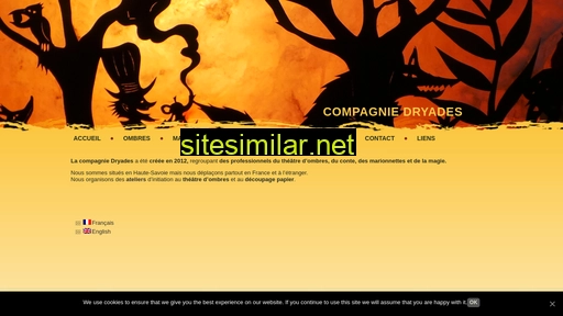 compagnie-dryades.fr alternative sites