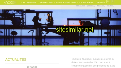 compagniearcosm.fr alternative sites