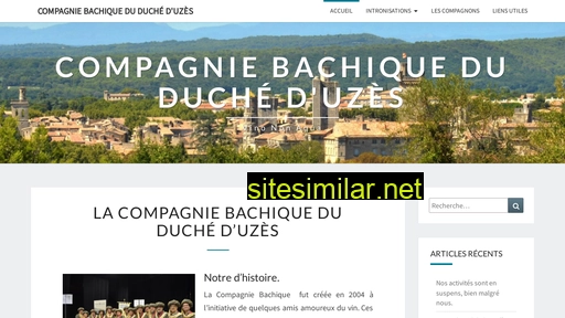 compagniebachiqueduducheduzes.fr alternative sites