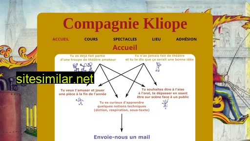 compagniekliope.fr alternative sites