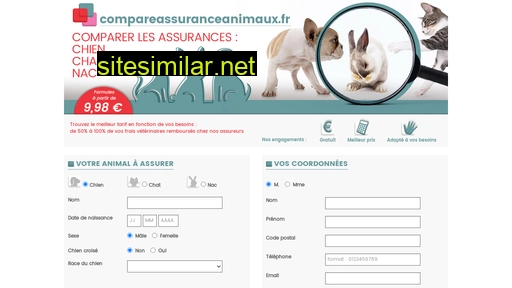 compareassuranceanimaux.fr alternative sites