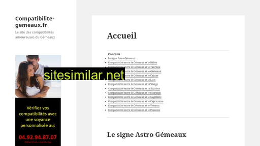 compatibilite-gemeaux.fr alternative sites