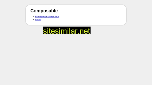 composable.fr alternative sites