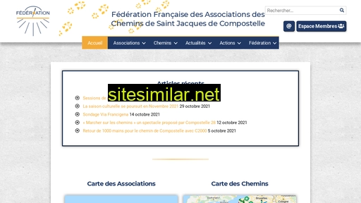 compostelle-france.fr alternative sites