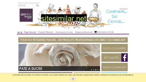 comptoirdespatissiers.fr alternative sites