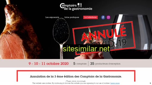 comptoirsdelagastronomie.fr alternative sites