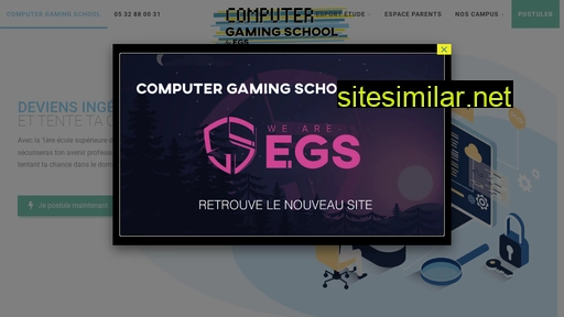 Computer-gaming-school similar sites