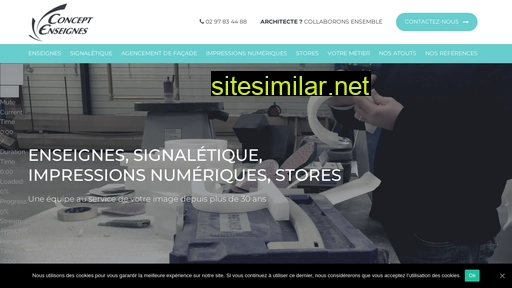 concept-enseignes.fr alternative sites