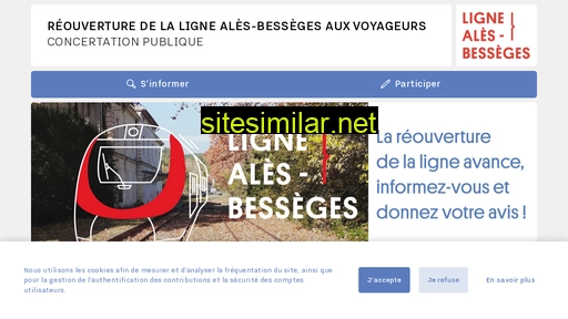 concertation-ales-besseges.fr alternative sites