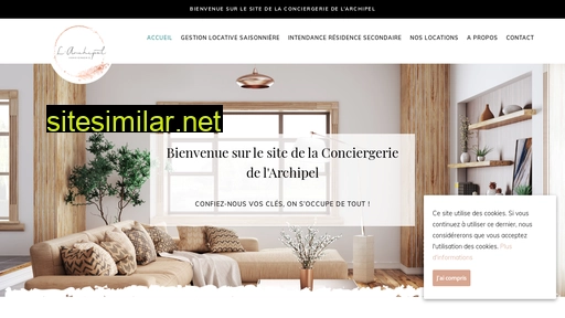 conciergeriedelarchipel.fr alternative sites