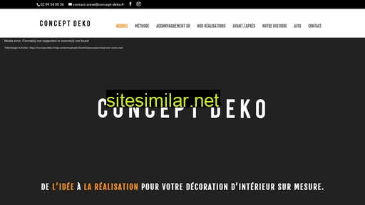 concept-deko.fr alternative sites