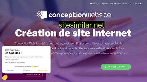 conceptionwebsite.fr alternative sites