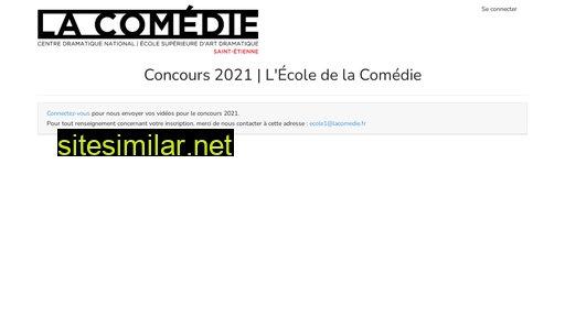 concours-lacomedie.fr alternative sites