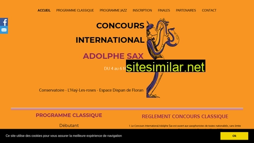 concoursadolphesax.fr alternative sites
