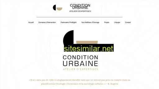 conditionurbaine.fr alternative sites