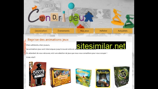 condrijeux.fr alternative sites