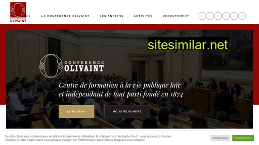 conferenceolivaint.fr alternative sites