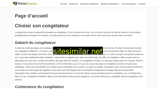 congelateurarmoire.fr alternative sites