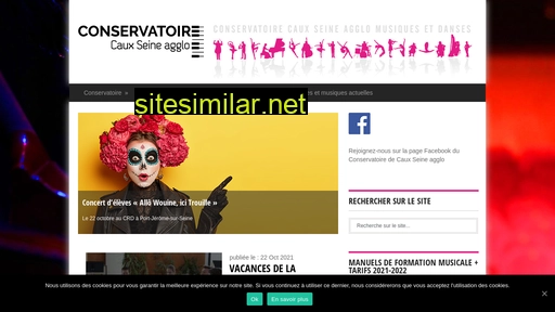 conservatoire-cauxseine.fr alternative sites